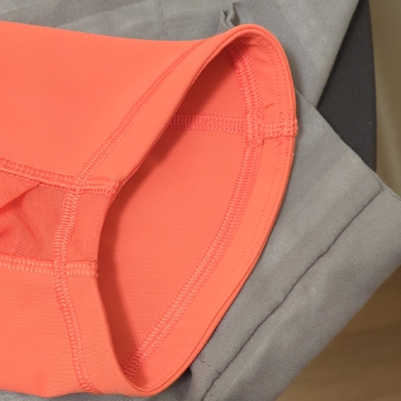 Lululemon Athletica Orange High-Waist Leggings - Picture 8 of 9